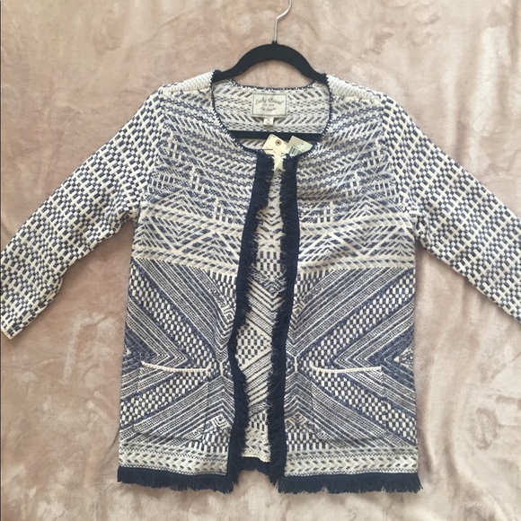 Lucky Brand Jackets & Blazers - Lucky Brand Patterned Texture Coat